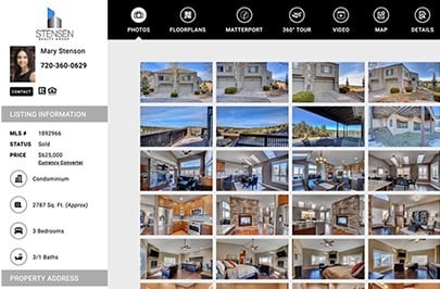 Real Estate Photography, Homepage